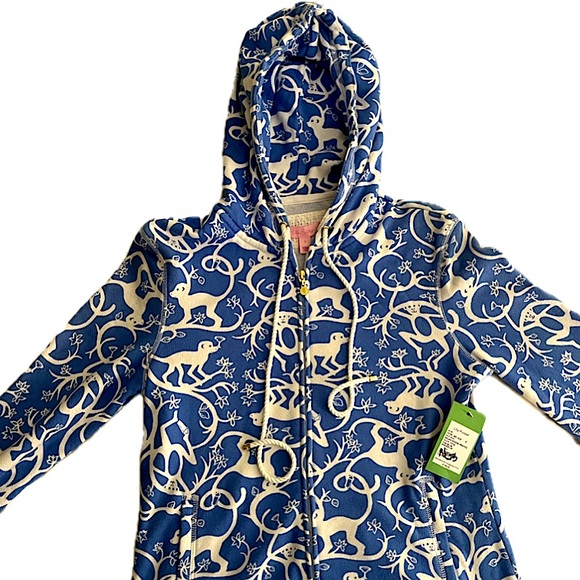 Lilly Pulitzer Full Zip Hoodie, New with Tags, women’s size small - Picture 3 of 7
